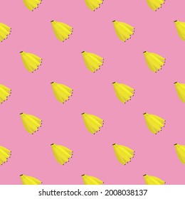 vector bananas print. seamless bananas. pattern on clothing or print