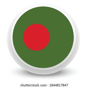Vektorsymbol für bangladesh-Flagge