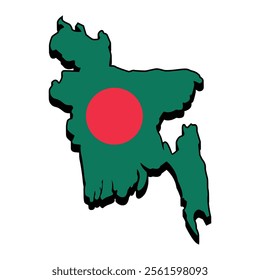 Vector Bangladesh flag or map banner Bangladesh flag Vector illustration design Bangladesh independence day banner design 