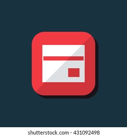 Vector Bank Card Icon