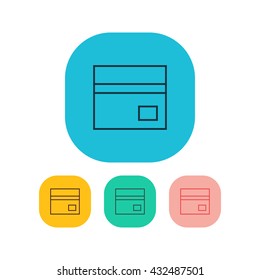 Vector Bank Card Icon