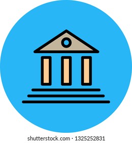 Vector Bank Icon
