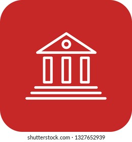 Vector Bank Icon