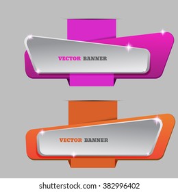  Vector banne for your business titles Abstract background Eps 10 vector 