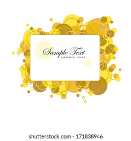 Vector Banner. Abstract Background.