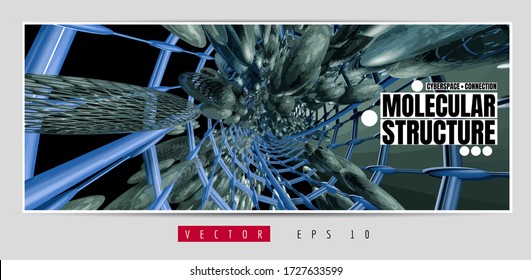 Vector banner background of abstract technology digital hi tech concept