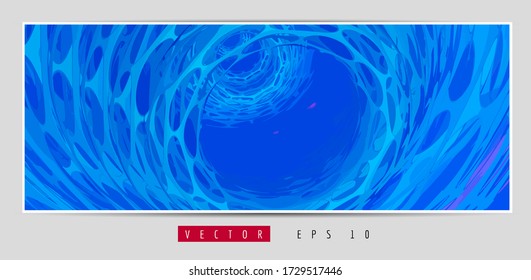 Vector banner background of abstract technology digital hi tech concept