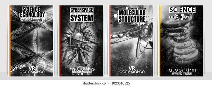 Antecedentes vectoriales de la tecnología abstracta concepto de alta tecnología digital
