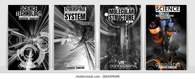 Vector banner background of abstract technology digital hi tech concept