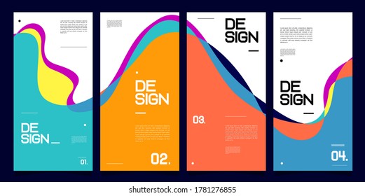 Vector banner background and social media post design template
