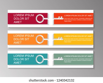 Vector Banner Background. Template Web Design. Modern Web and Website template