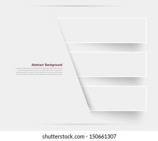 Vector banner background. White line