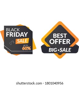 Vector - Banner best offer design.