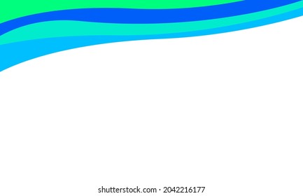 
Fondo para banners, diseño de ondas, vector