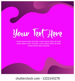Vector banner design in eps.10. Template simple, creative and easy to use