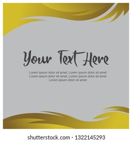 Vector banner design in eps.10. Template simple, creative and easy to use