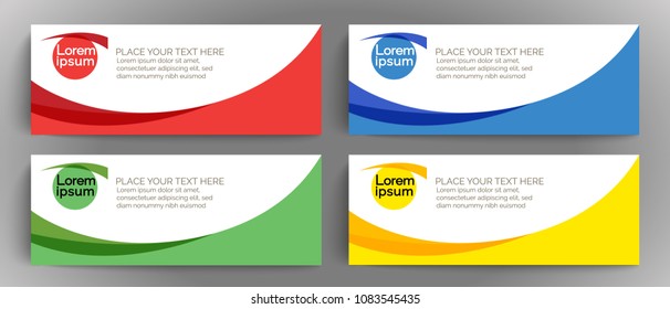 Vector banner design template, element for online banner, design business cards, invitations, gift cards, flyers brochures, cover page, background with white space for logo and text,Vector EPS10?