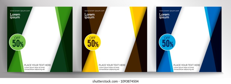 Vector banner design template, element for design business cards, online banner, invitations, gift cards, price tag, flyers brochures, background with white space for logo and text,Vector EPS10