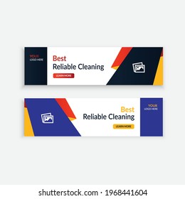 Diseño de pancartas vectoriales. Banner web Publicidad. Plantilla de anuncio de promoción
