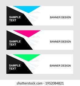 vector banner design for your business