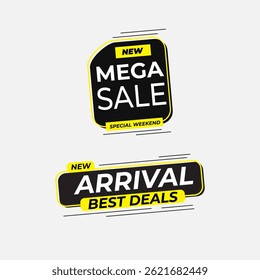 Vector banner discount for poster or social media or pamphlet