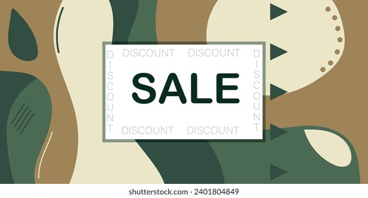 banner vectorial para descuentos y promociones