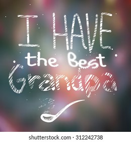 Vector banner for  grandparents day design