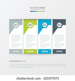 vector banner  Green, blue, gray color