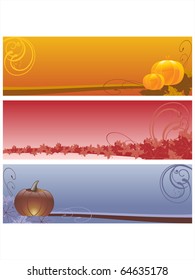 vector banner for happy thanksgiving day