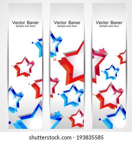 Vector banner July 4 Independence Day