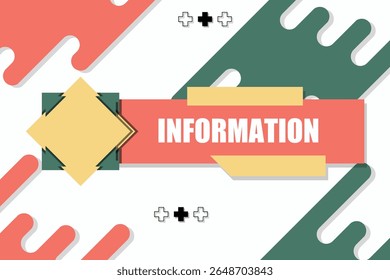 Vector banner. Megaphone with informations speech bubble. Loudspeaker. Banner for business, marketing. Banner design vector illustration.