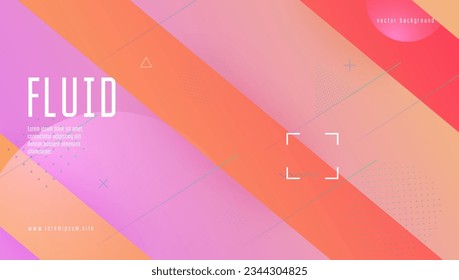 Vector Banner. Party Abstract Frame. Purple Techno Illustration. Summer Shapes. Cool Spectrum Elements. Geometry Page. Space Landing Page. Pink Vector Banner