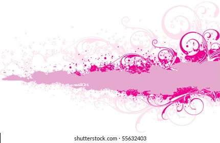 Banner vectorial con un lugar para el texto