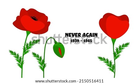 Similar – Image, Stock Photo Poppy day again Nature