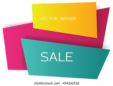 vector banner sale