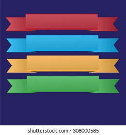 Vector banner set
