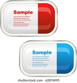 Vector banner set for sale