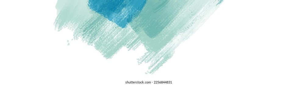 Vector banner shape isolated on white background. Hand drawn abstract paint brush strokes. Design element - Shutterstock ID 2256844831