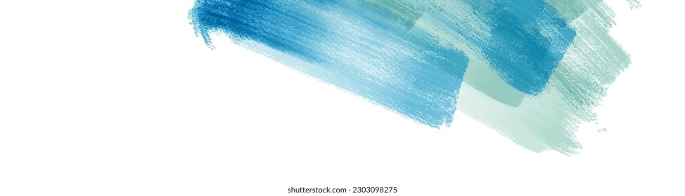 Forma de la pancarta vectorial aislada sobre fondo blanco. Pulsaciones de pincel abstracto dibujado a mano. Elemento de diseño