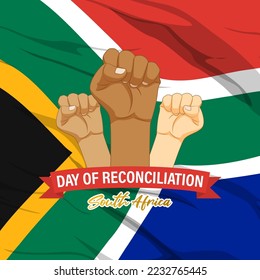 Vector banner of South Africa Reconciliation Day