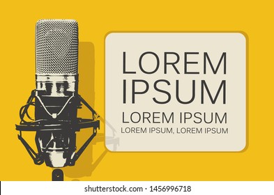 Recording Studio Banner Images Stock Photos Vectors Shutterstock