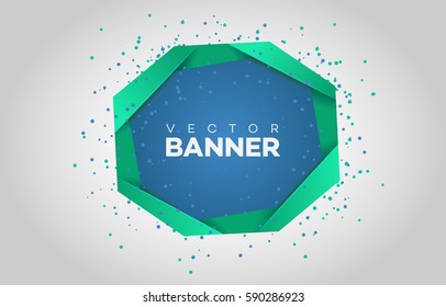 vector banner template design
