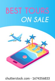 vector banner template for a travel company or airline.online booking of tickets and hotels. time of travel, trips, adventures. summer holiday. advertising, promotions, sales of tours. landing page