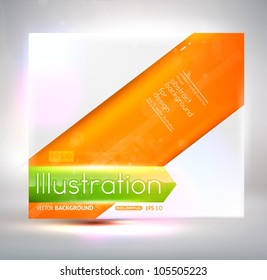 banner vectorial | plantilla para su sitio web o folleto