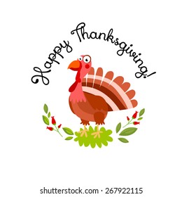 Vector banner Thanksgiving Day
