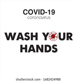 
banner vectorial lavar las manos coronovirus covid-19
