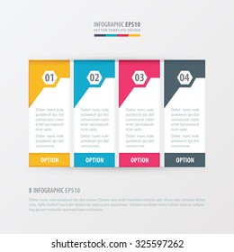 vector banner yellow, blue, pink color