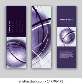 Vector Banners.