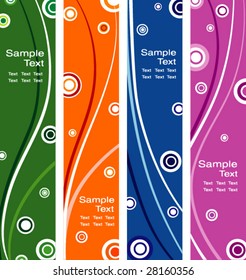 Vector banners