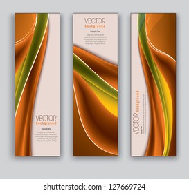 Vector Banners. Abstract Backgrounds. Eps10.